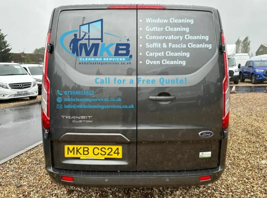MKB Cleaning Services Van